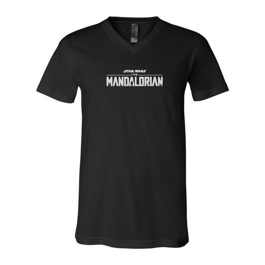 Star Wars The Mandalorian BELLA  CANVAS - Jersey V-Neck T-Shirt