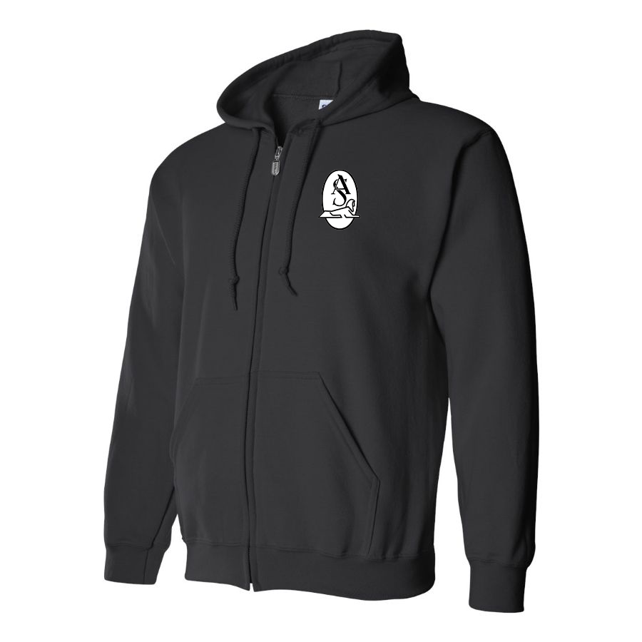 Men's Armstrong Siddeley Logo Zipper Hoodie