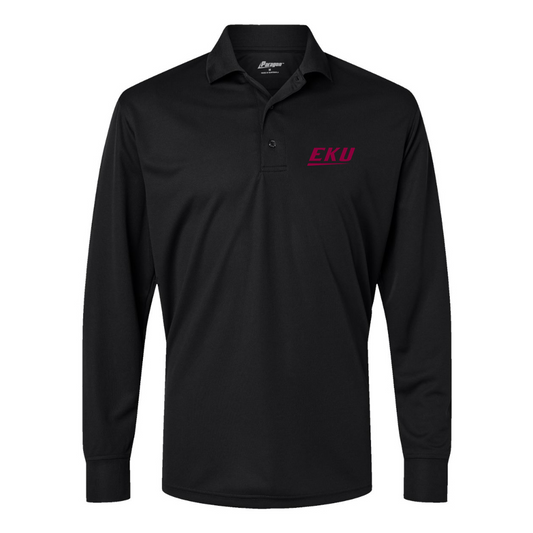 Men's  Eastern Kentucky Colonels  Paragon Prescott Long Sleeve Polo