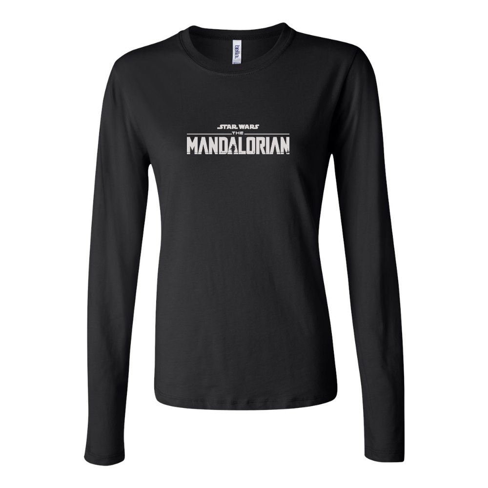 BELLA CANVAS Star Wars The Mandalorian Jersey Long Sleeve Tee