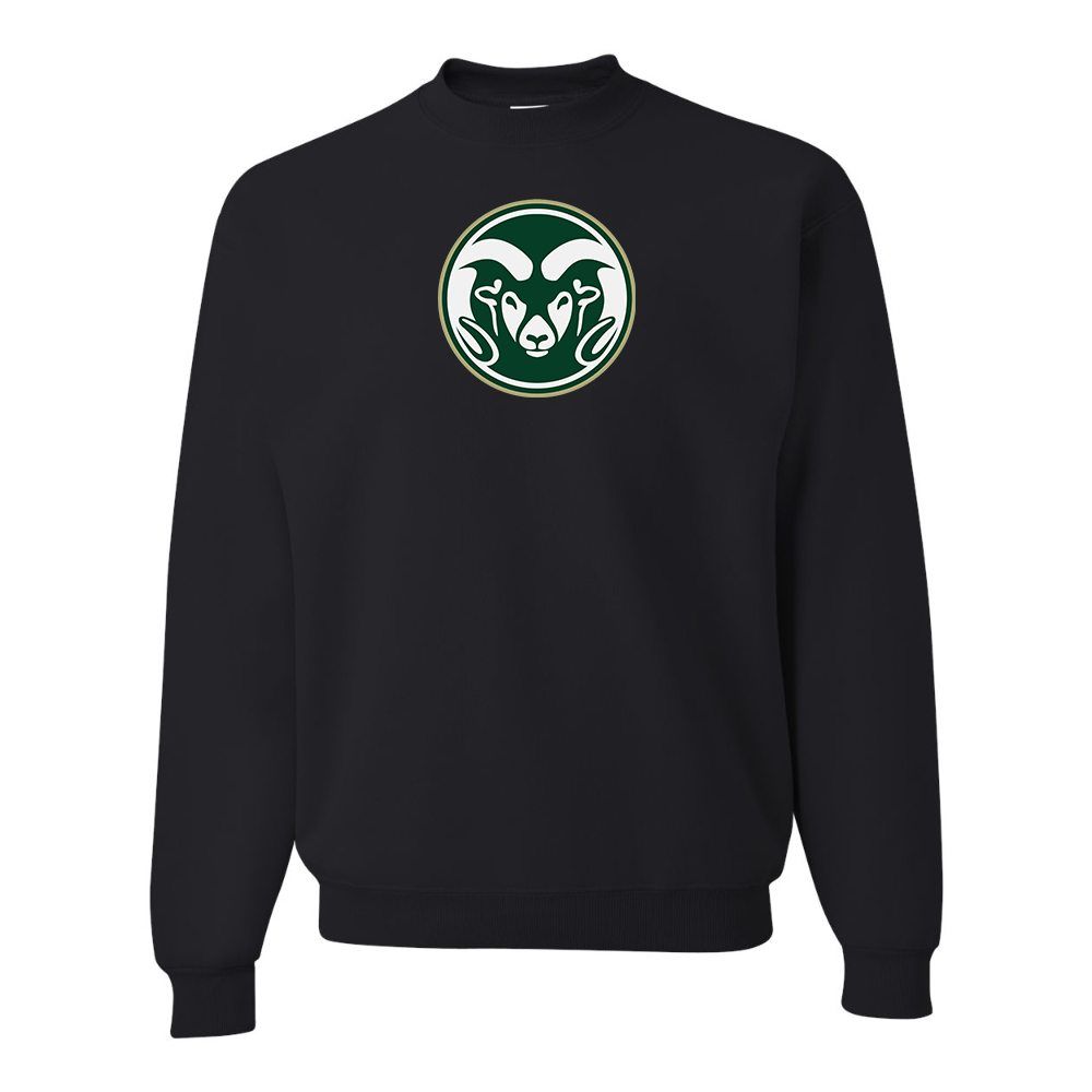 Men's  Colorado State Rams JERZEES NuBlend Crewneck Sweatshirt
