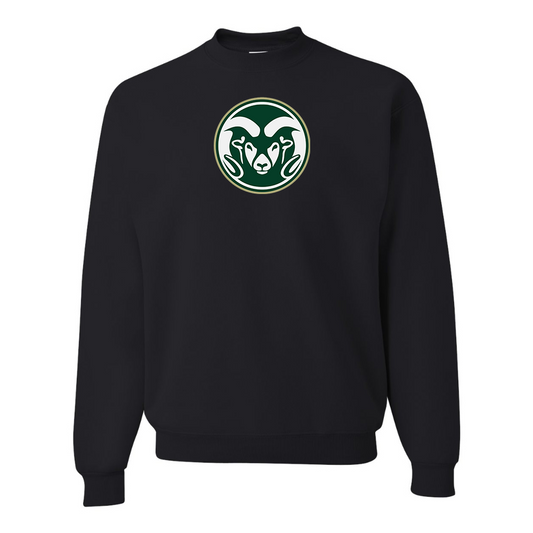 Men's  Colorado State Rams JERZEES NuBlend Crewneck Sweatshirt