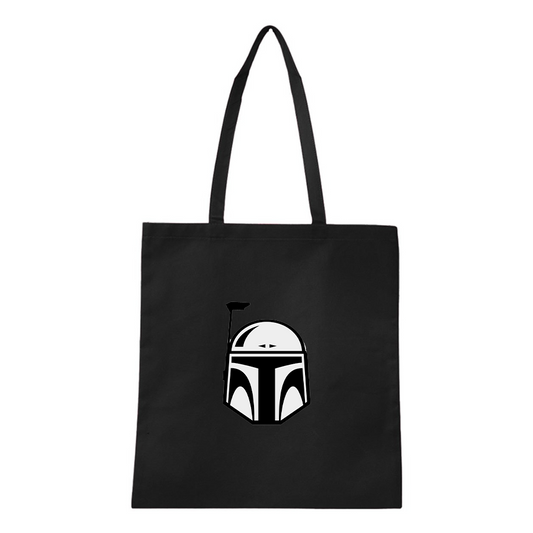Star Wars Boba Fett Helmet Q-Tees Non-Woven  Tote