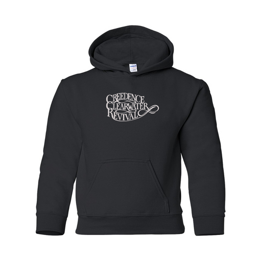 Youth Creedence Clearwater Revival Gildan Heavy Blend  Hooded Sweatshirt