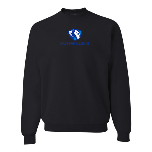 Men's Eastern Illinois Panthers JERZEES NuBlend Crewneck Sweatshirt