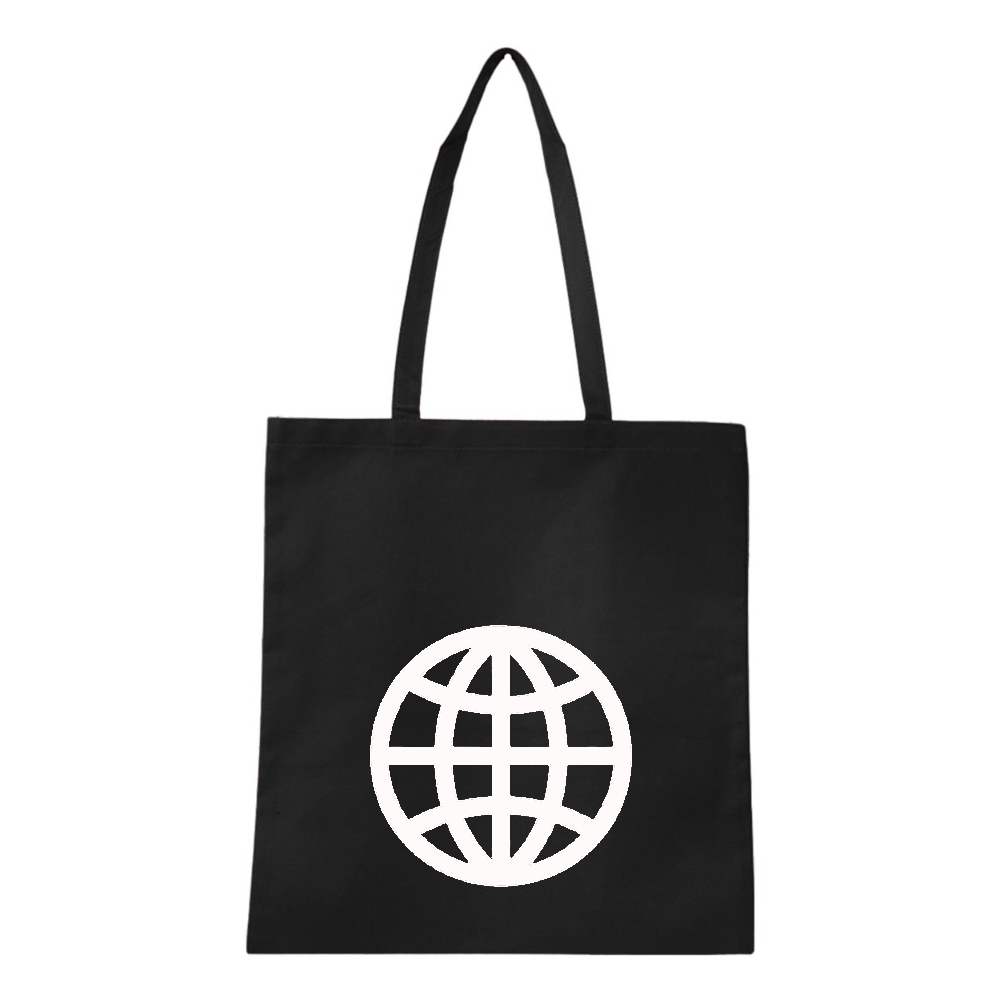 Internet Globe  Q-Tees Non-Woven  Tote