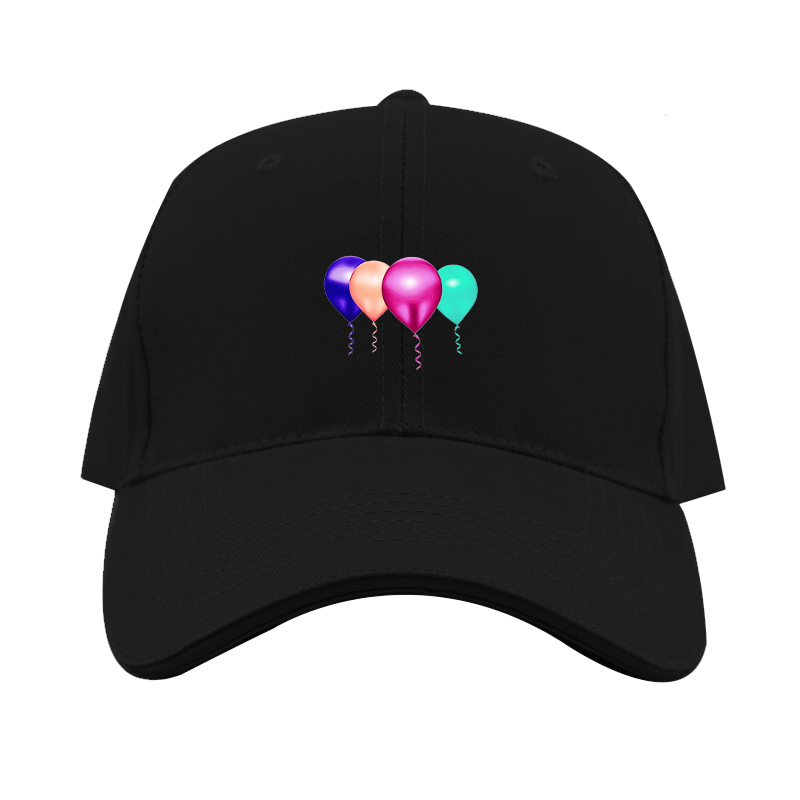 Balloon-Emojis Logo  Dad Baseball Cap Hat