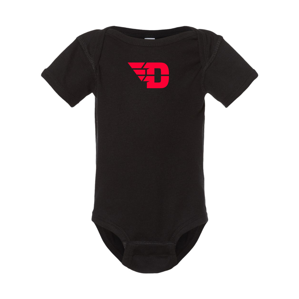 Dayton Flyers  Rabbit Skins Infant Baby Rib Bodysuit