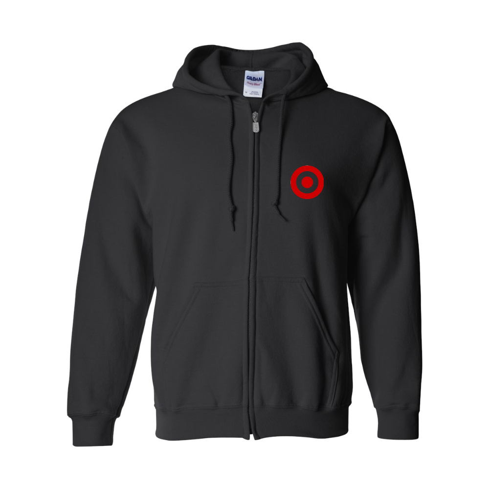 Men's Target Gildan  Heavy Blend Full Zip Hooded Sweatshirt
