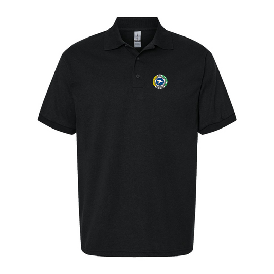 Men's Pos & Giro Logo Dry Blend Polo