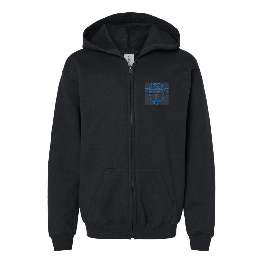 Youth  Division I FBS Independents Gildan Heavy Blend Full Zip Hooded Sweatshirt