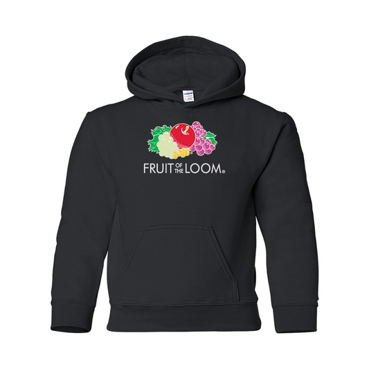 Youth Fruit Of the Loom Gildan Heavy Blend  Hooded Sweatshirt