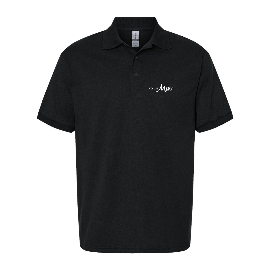 Men's  Pour Moi Logo Dry Blend Polo