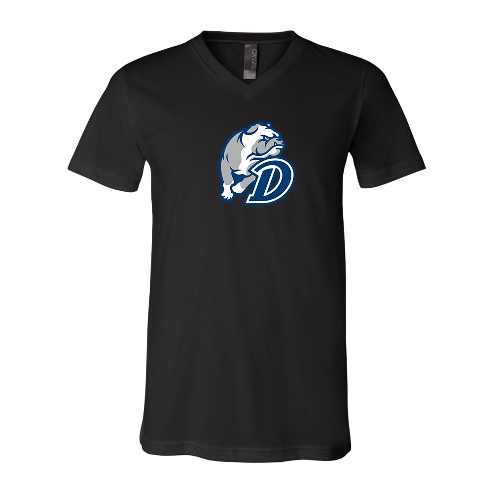 Drake Bulldogs BELLA  CANVAS - Jersey V-Neck T-Shirt
