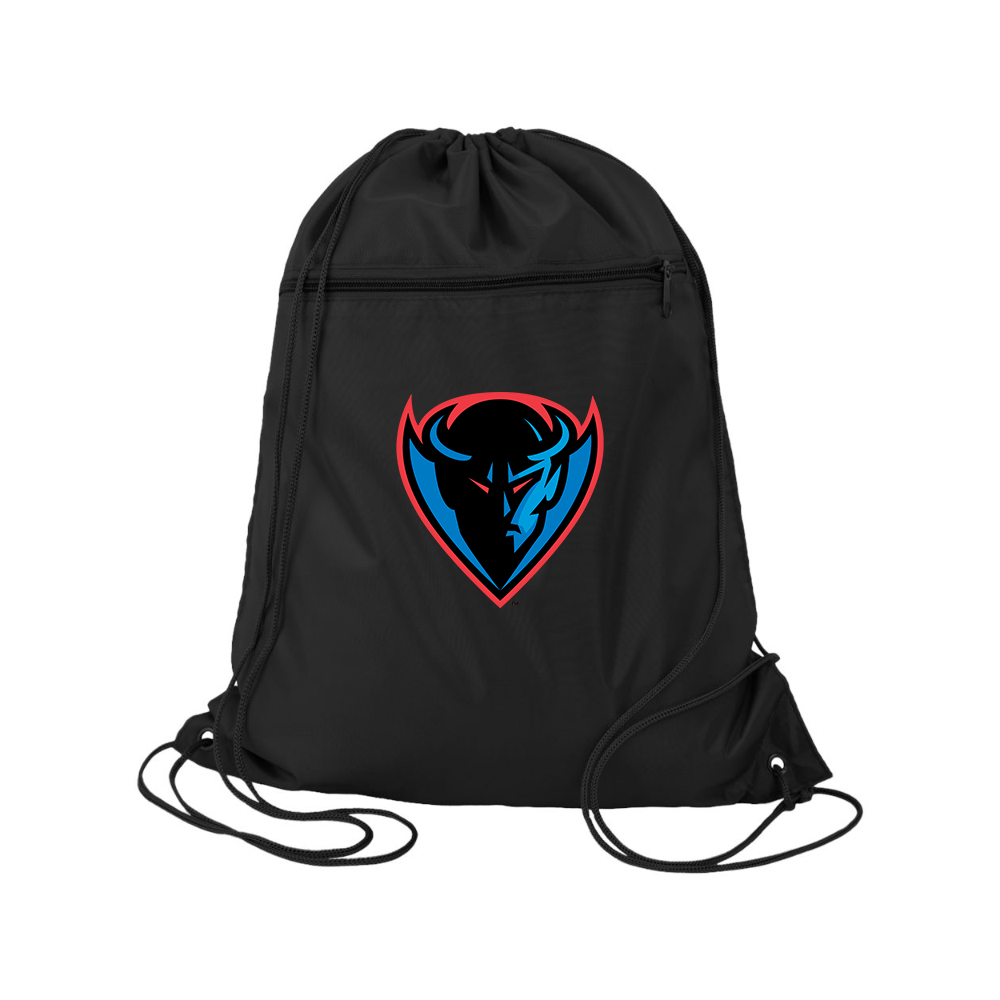DePaul Blue Demons  Q-Tees - Polyester Cinchpack