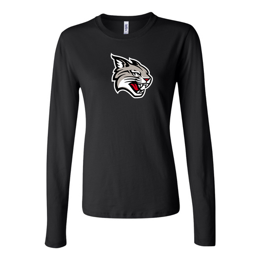 BELLA CANVAS   Davidson Wildcats Jersey Long Sleeve Tee
