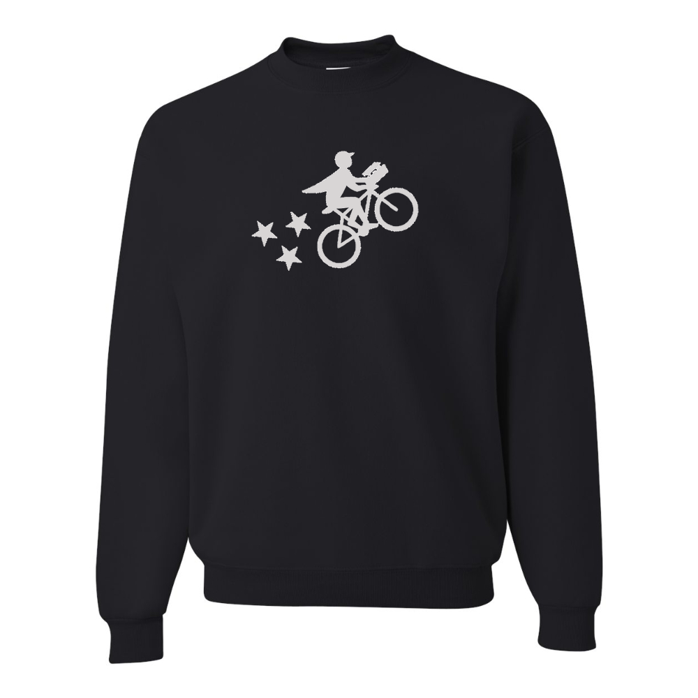 Men's  Postmates Bike JERZEES NuBlend Crewneck Sweatshirt
