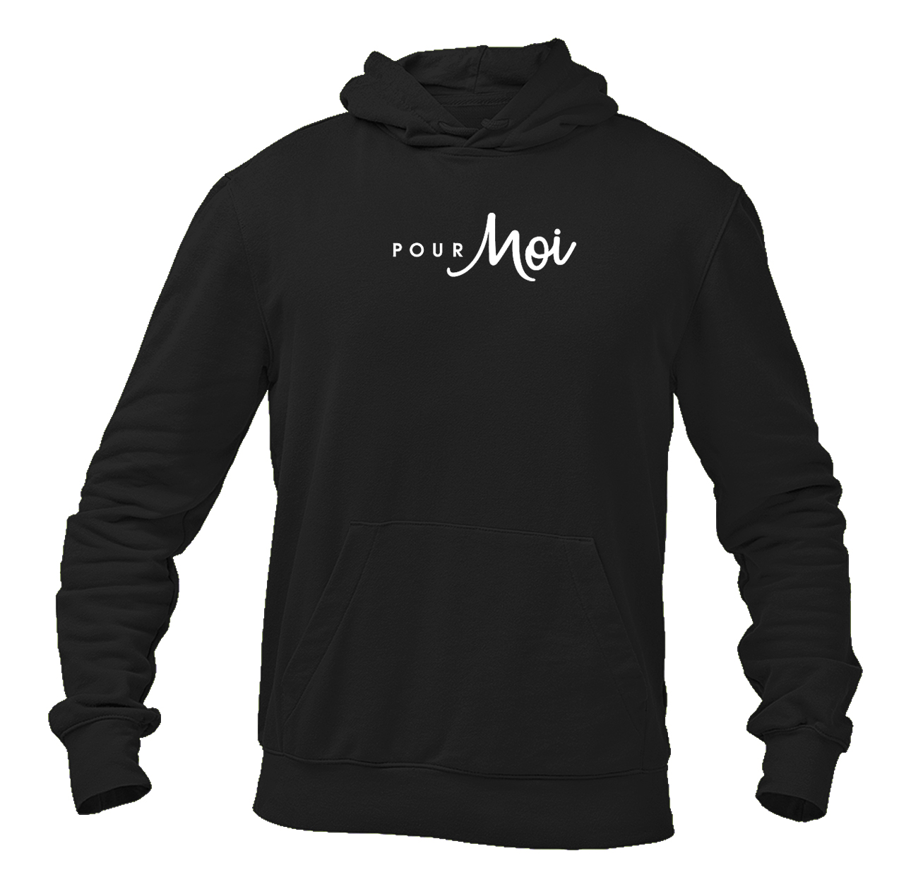 Men's Pour Moi Logo  Pullover Hoodie