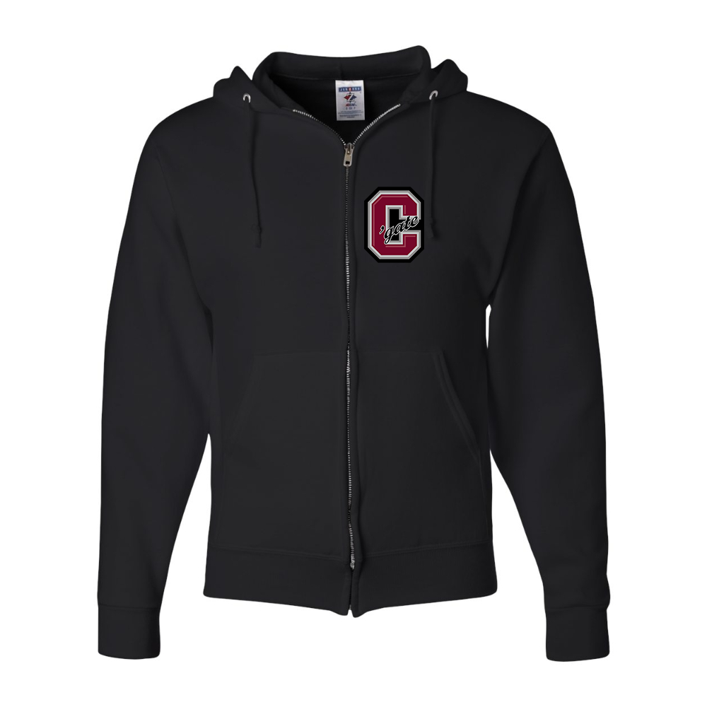 Men's  Colgate Raiders  JERZEES NuBlend Full-Zip Hooded Sweatshirt