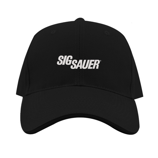 Sig Sauer Logo  Dad Baseball Cap Hat