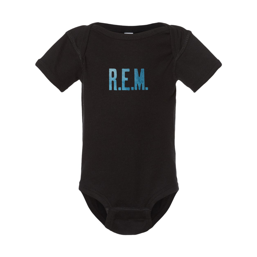 R.E.M. Blue  Rabbit Skins Infant Baby Rib Bodysuit