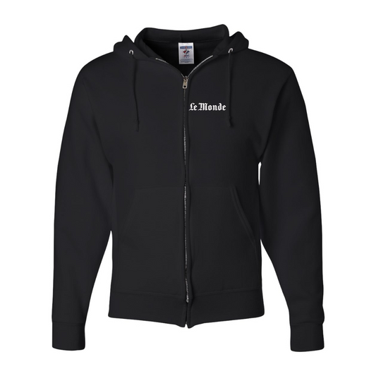 Men's Le Monde JERZEES NuBlend Full-Zip Hooded Sweatshirt
