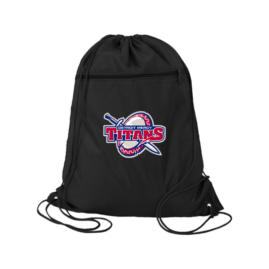 Detroit Titans Q-Tees - Polyester Cinchpack