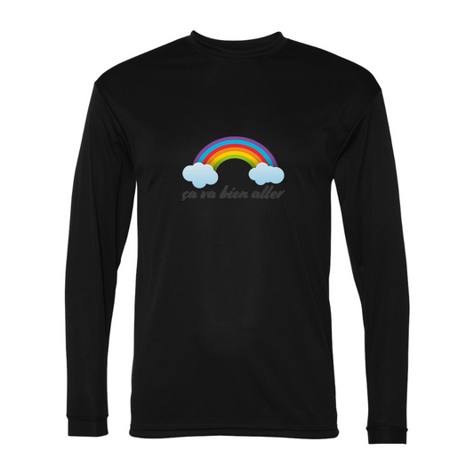 Men's Ça va bien aller Performance Long Sleeve T-Shirt