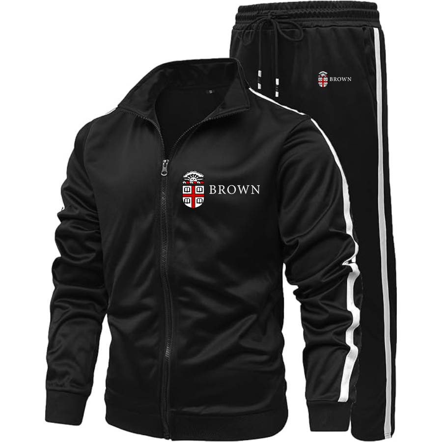 Men's Brown University Dri-Fit TrackSuit