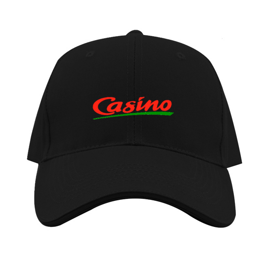 Casino Logo  Dad Baseball Cap Hat
