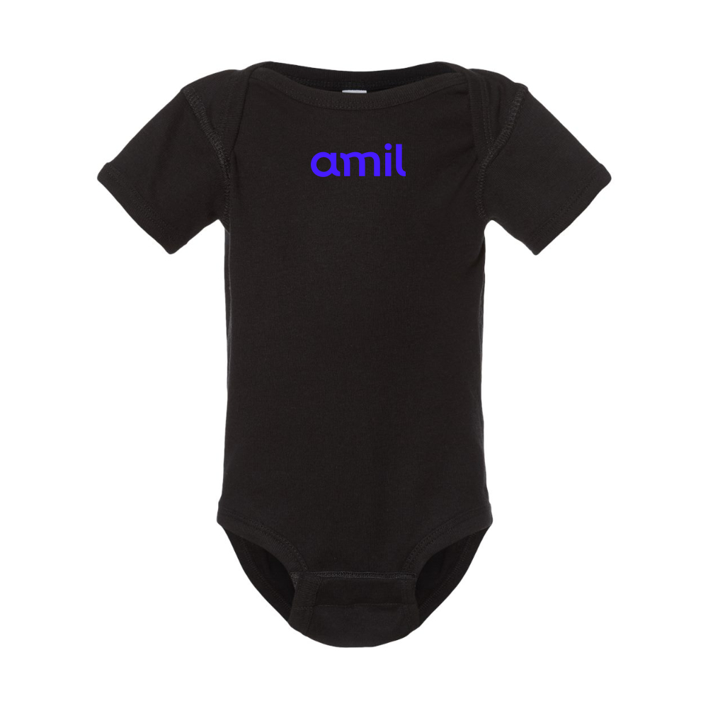 Amil  Rabbit Skins Infant Baby Rib Bodysuit