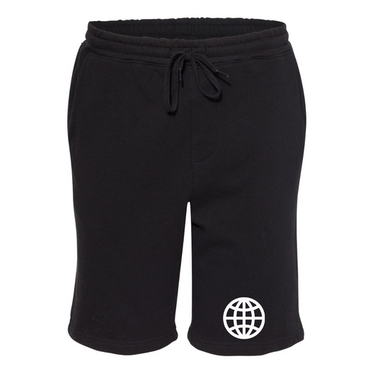 Men's Internet Globe  Independent Trading Co Midweight Fleece Short