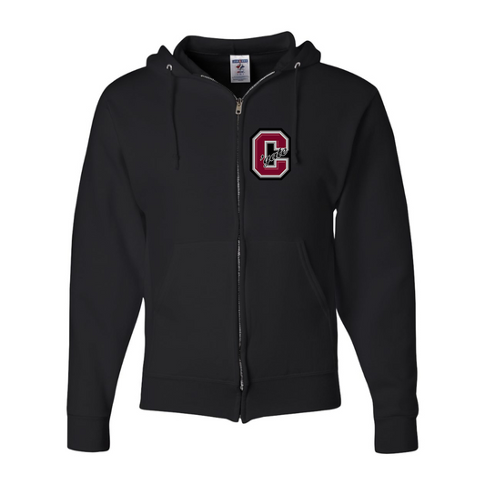 Men's  Colgate Raiders  JERZEES NuBlend Full-Zip Hooded Sweatshirt
