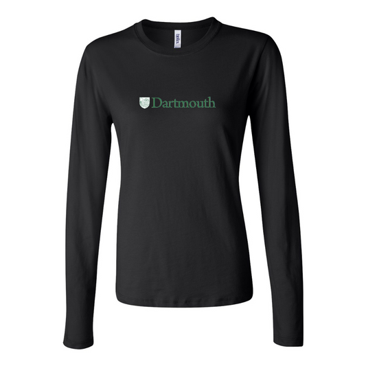 BELLA CANVAS Dartmouth College Jersey Long Sleeve Tee