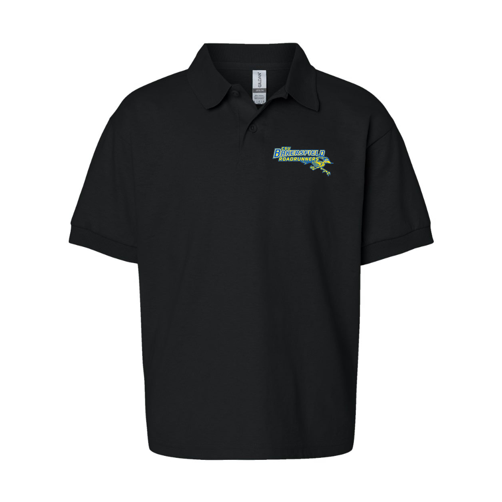 Youth  CSU-Bakersfield Roadrunners Gildan Dry Blend Jersey Polo