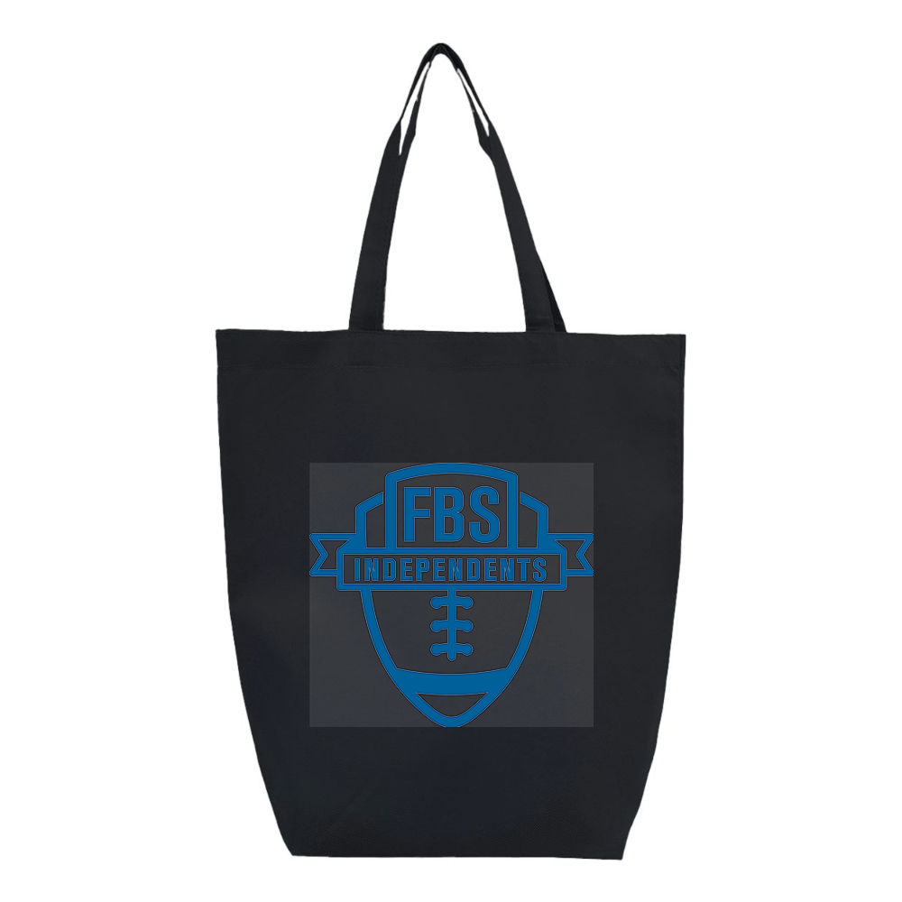 Division I FBS Independents Q-Tees Non-Woven Gusset Bottom Tote