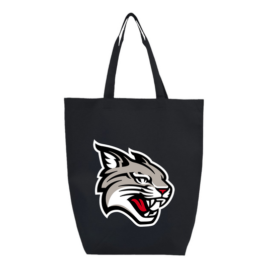 Davidson Wildcats Q-Tees Non-Woven Gusset Bottom Tote