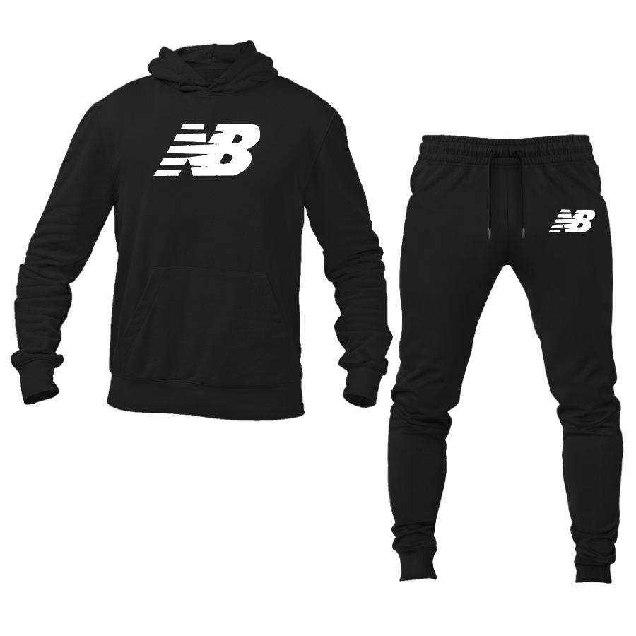 Men's New Balance Logo Hoodie Joggers Set