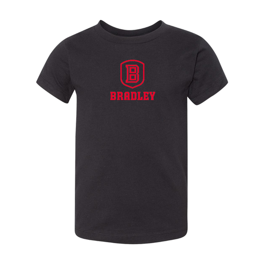 Bradley Braves BELLA  CANVAS Toddler Jersey Tee