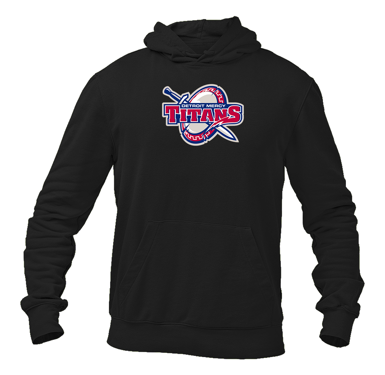 Men's Detroit Titans  Heavy Blend Hooded Sweatshirt
