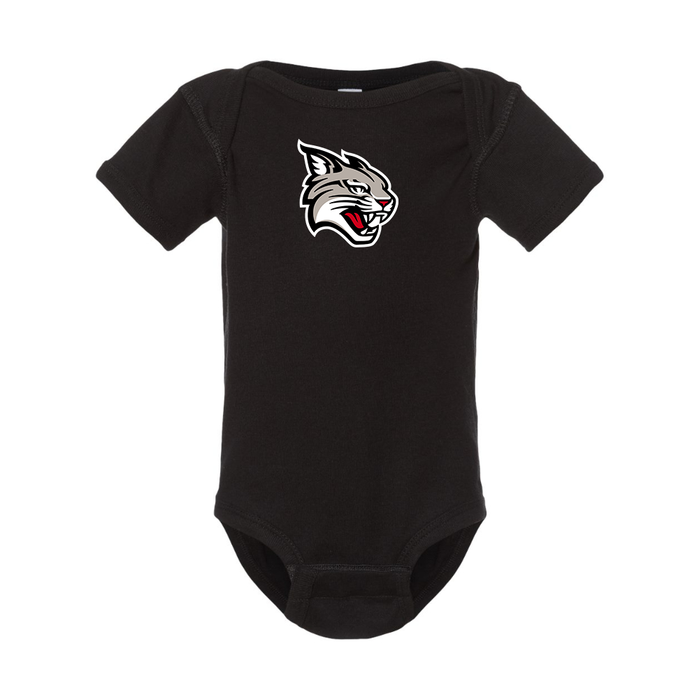 Davidson Wildcats  Rabbit Skins Infant Baby Rib Bodysuit