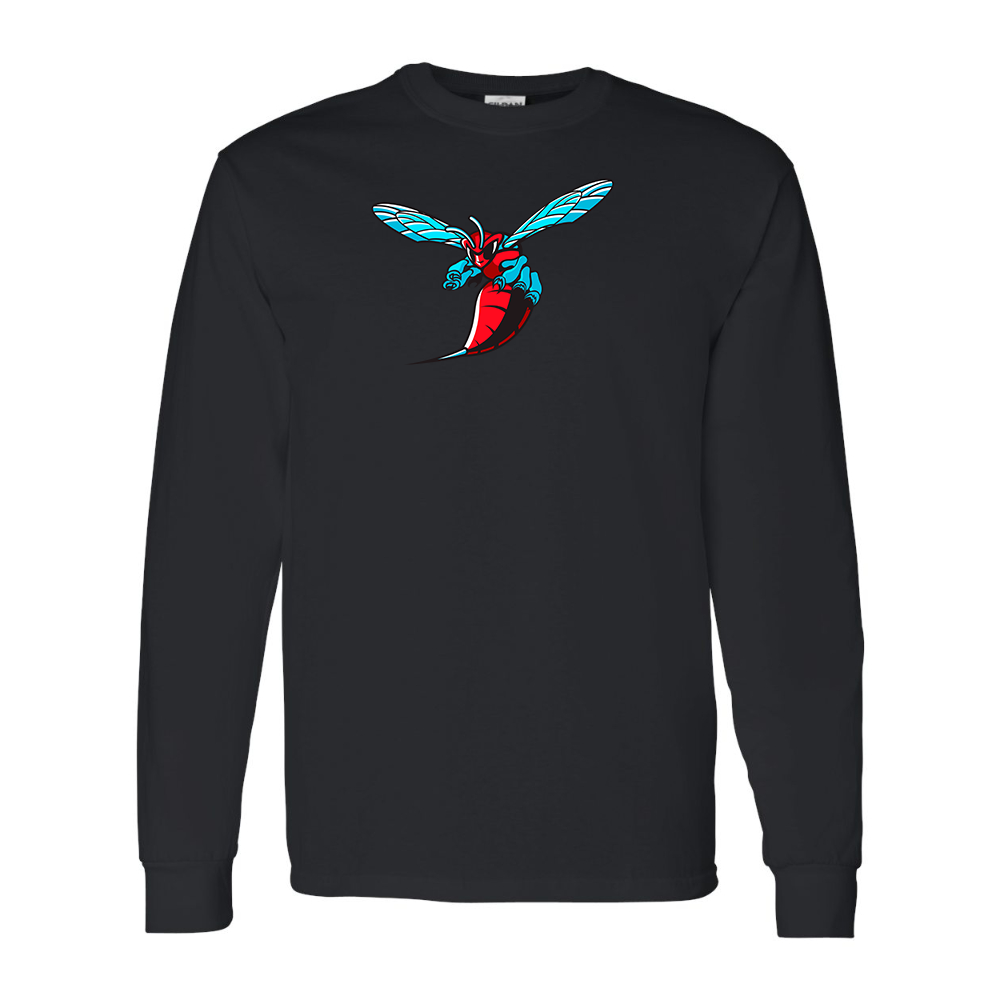 Men's Delaware State Hornets Gildan Heavy Cotton Long Sleeve T-Shirt