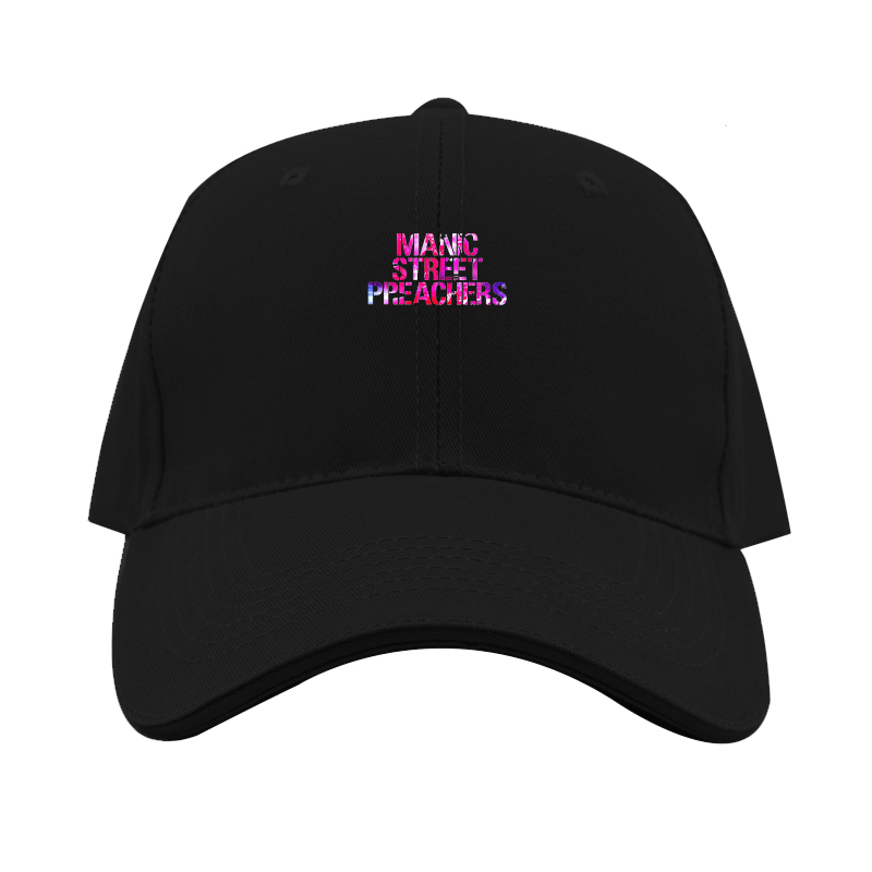 Manic Street Preachers Logo Dad Baseball Cap Hat