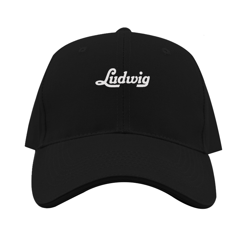 Ludwig Logo Dad Baseball Cap Hat