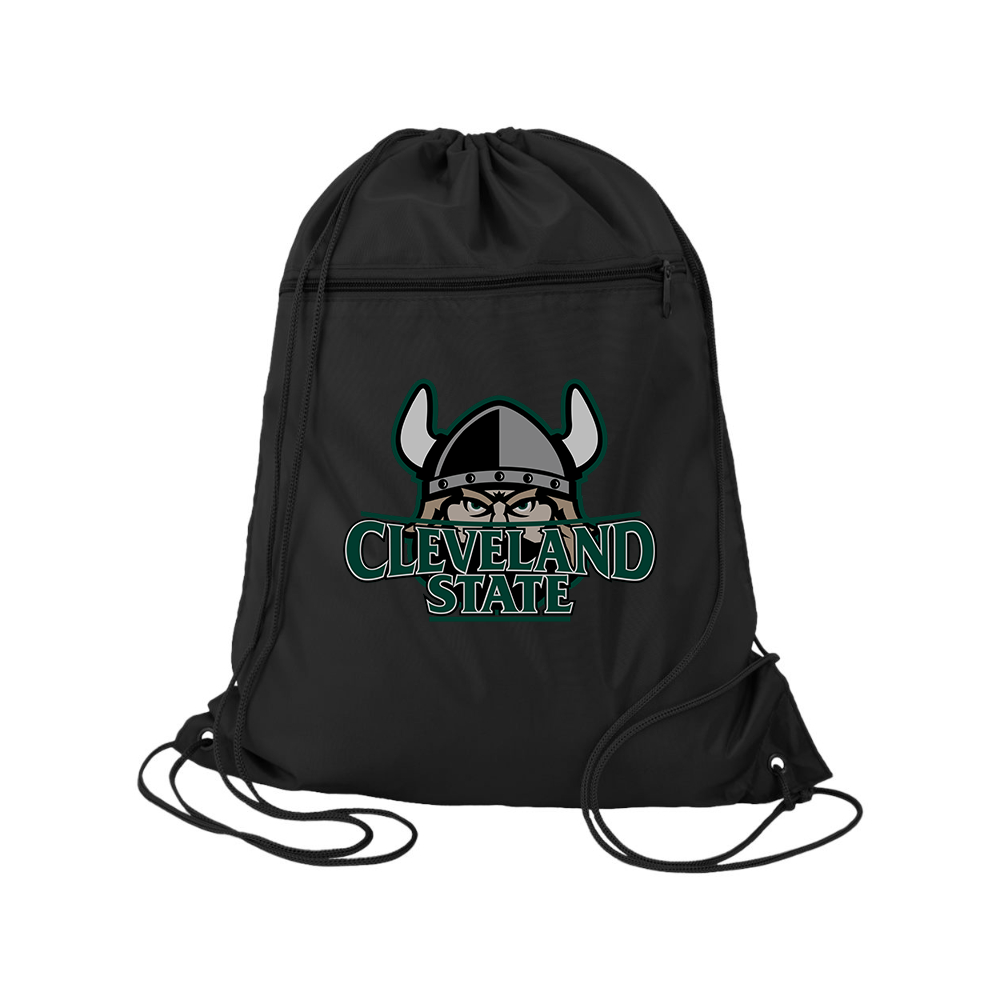Cleveland State Vikings   Q-Tees - Polyester Cinchpack