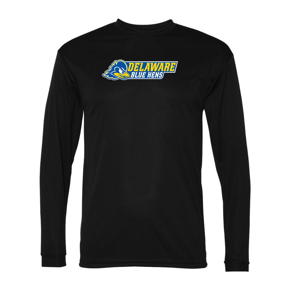Men's Delaware Blue Hens Performance Long Sleeve T-Shirt