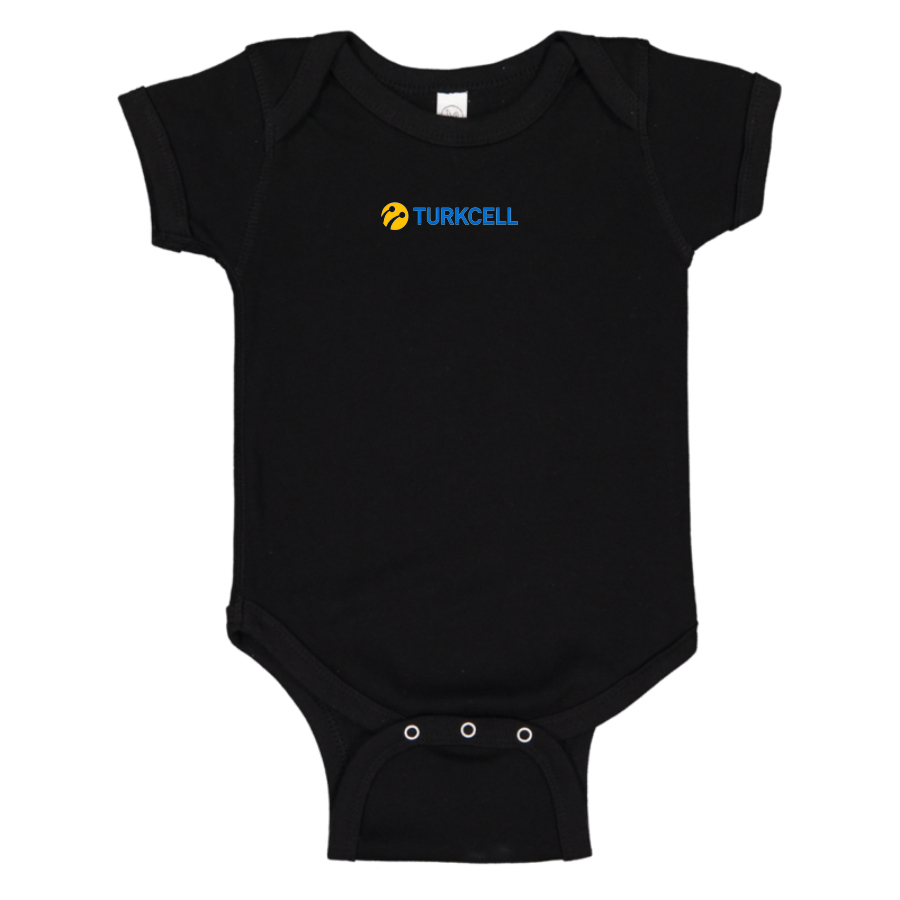 TurkCell Logo Baby Onesie Romper