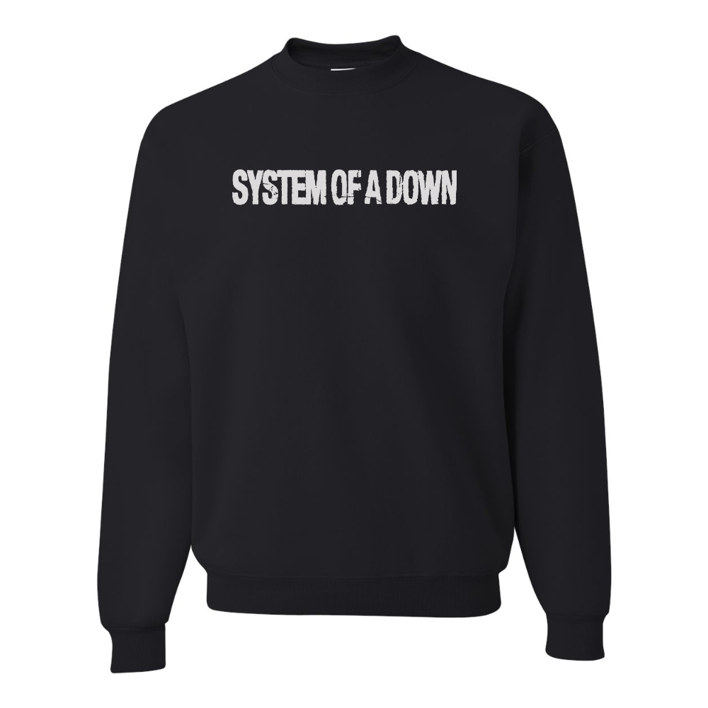 Men's System Of A Down JERZEES NuBlend Crewneck Sweatshirt