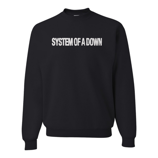 Men's System Of A Down JERZEES NuBlend Crewneck Sweatshirt