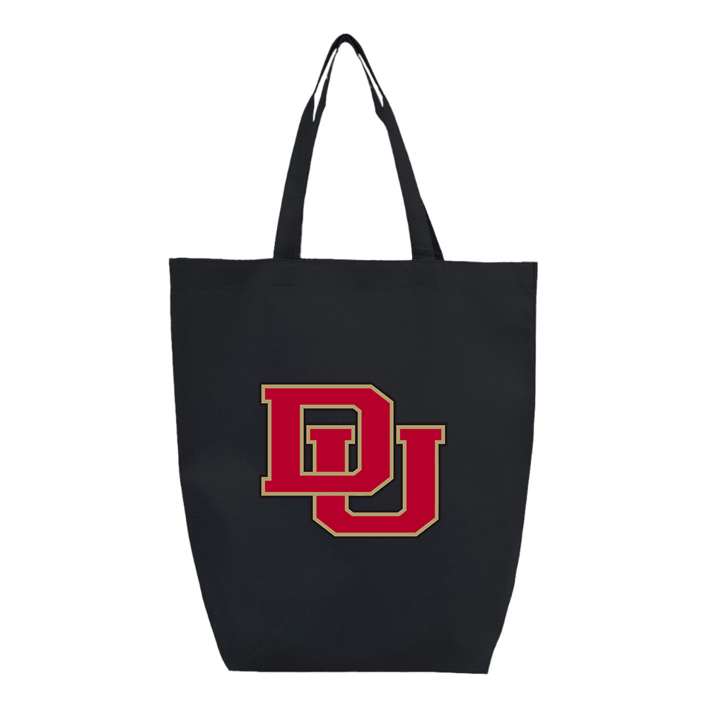 Denver Pioneers  Q-Tees Non-Woven Gusset Bottom Tote
